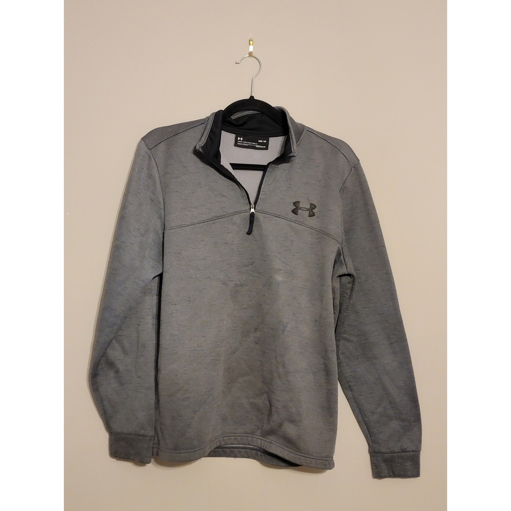 Under Armour Men's Medium Gray 1/4 Fleece‎